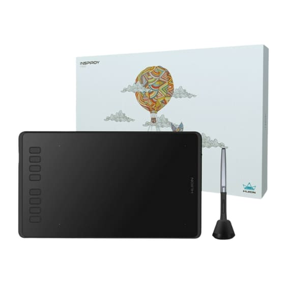 Γραφίδα & Tαμπλέτα Huion Inspiroy H950P - Μαύρο image 5