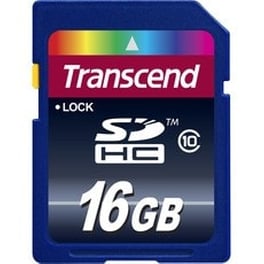 Transcend Premium SDHC 16GB Class 10