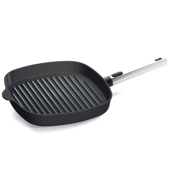 WOLL Diamond XR Logic Pro 1628-1PLCI 28 cm Γκριλιέρα Αντικολλητική Μαύρο image 0