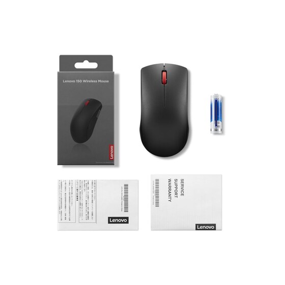 Lenovo 150 Ασύρματο Ποντίκι - Μαύρο image 4