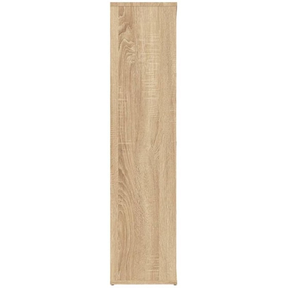Βιβλιοθήκη VidaXL από Μοριοσανίδα 50x25x106 cm -  Sonoma/ Μπεζ image 4
