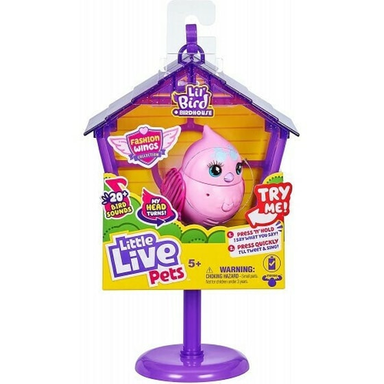 Little Live Pets Σπίτι με Πουλάκι Cocoritos (2 Σχέδια) image 0