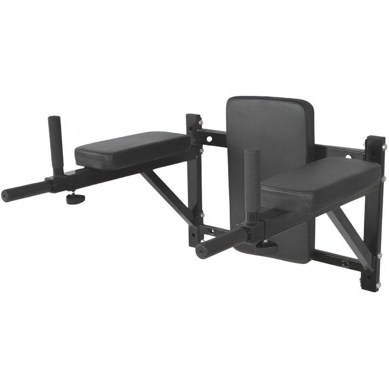 Μονόζυγο Δίζυγο Τοίχου VidaXL 70x63.5-75x45 cm Μαύρο