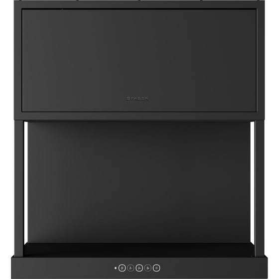 FABER MODULAR F60 BK 60 cm Μαύρο Απορροφητήρας Καμινάδα - Τζάκι image 0