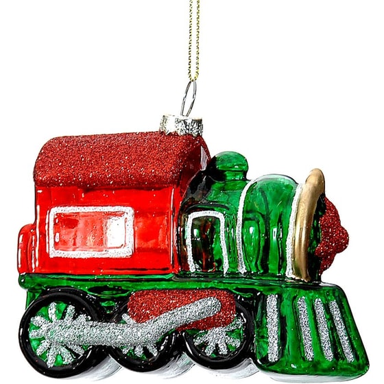Χριστουγεννιάτικο Στολίδι Vetur Γυάλινο 9 cm - Όχημα image 0