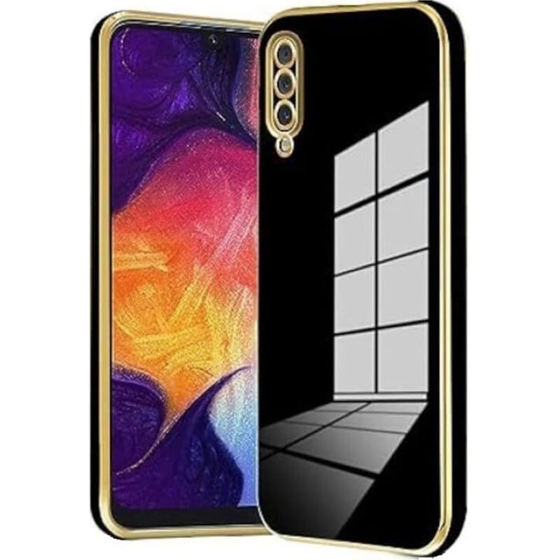 BODYCELL Θήκη Samsung Galaxy A50/A30s - Bodycell Gold Plated - Black