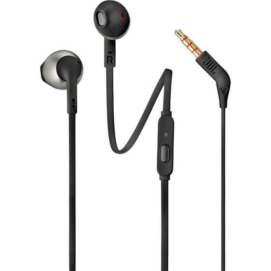 Jbl T205 Handsfree 3.5mm Jack - Μαύρα image 0