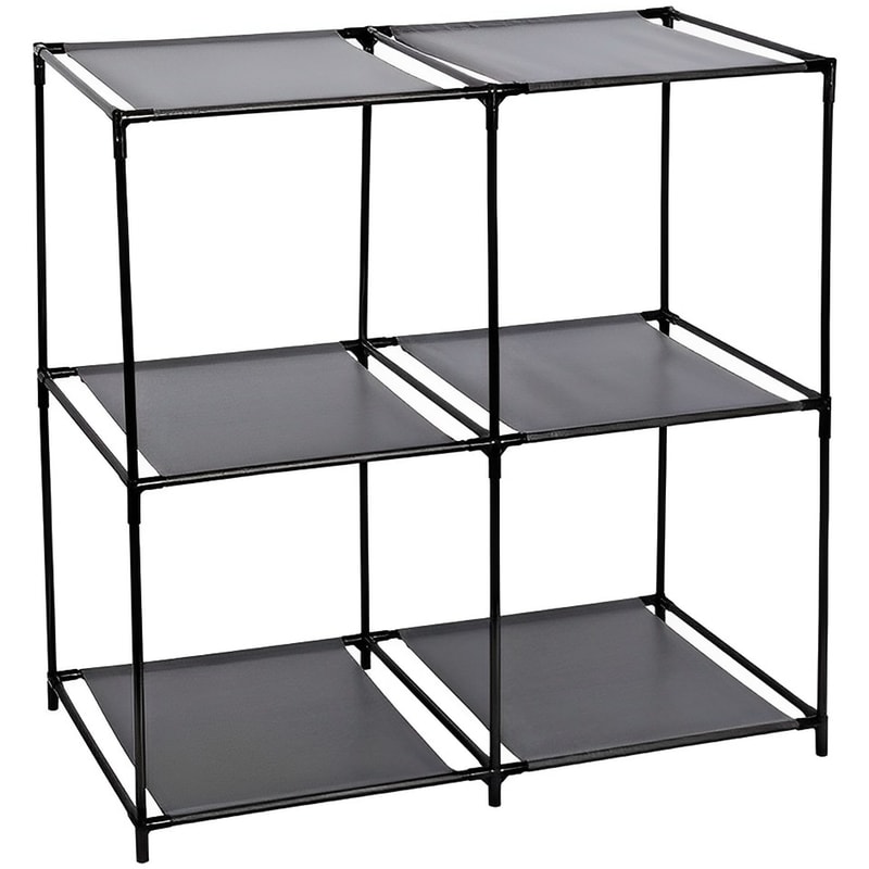 Ραφιέρα Aria Trade από Μέταλλο 68.5x34.5x70 cm - Γκρι/Μαύρο ARIA TRADE