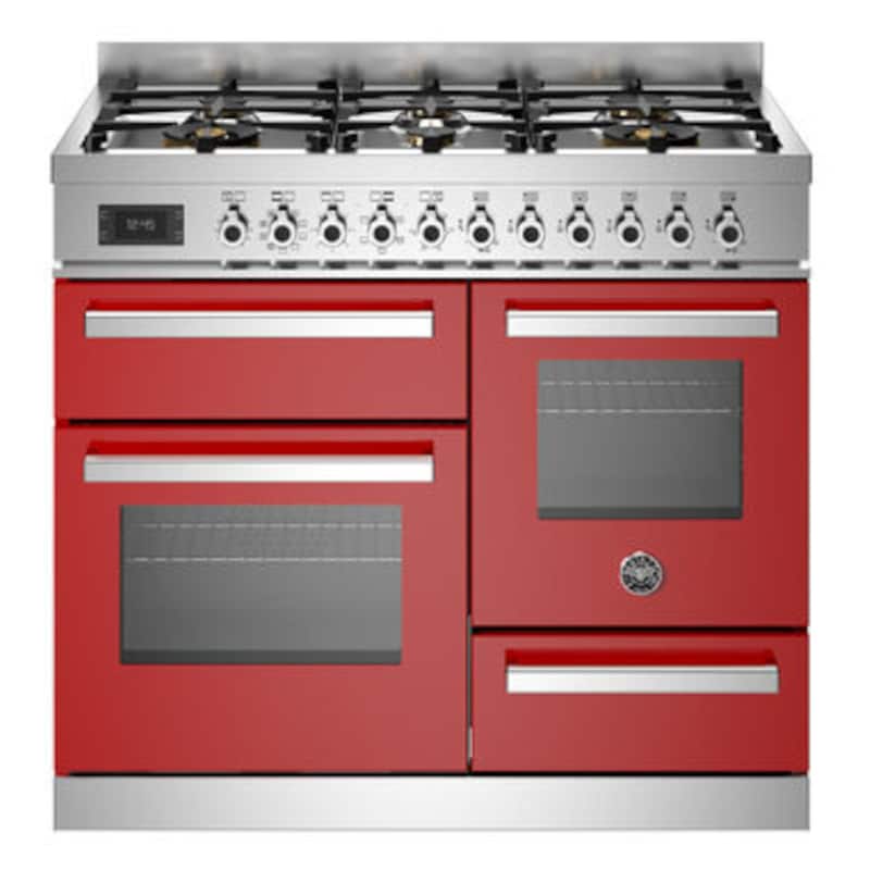 LA GERMANIA BERTAZZONI PRO106L3EROT 58 / 46 / 17 Lt Μεικτή Κουζίνα Αερίου