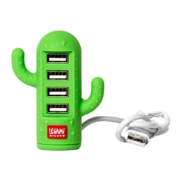 Legami Mini Cactus USB Hub 4-Port USB 2.0 συμβατό με USB-A