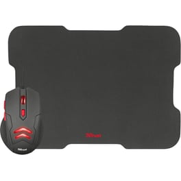 Trust Ziva Gaming Mouse with Mouse Pad Gaming Ενσύρματο Ποντίκι