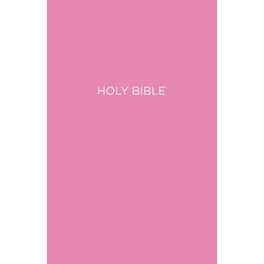 NKJV, Gift and Award Bible, Leather-Look, Pink, Red Letter, Comfort Print