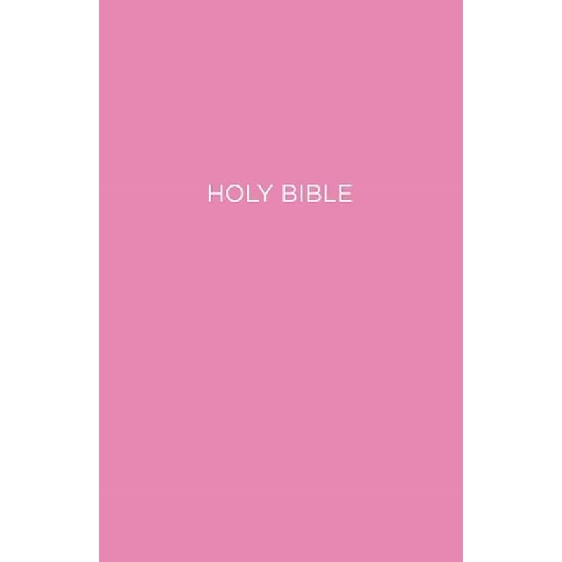 NKJV, Gift and Award Bible, Leather-Look, Pink, Red Letter, Comfort Print