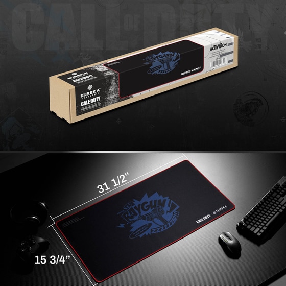 Eureka Ergonomic Call of Duty The Raygun Gaming Mouse Pad XXL 800mm Μαύρο image 2