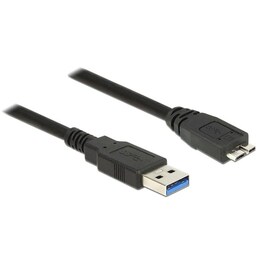 Καλώδιο DeLock USB-A Male σε micro USB Male - 0.5m