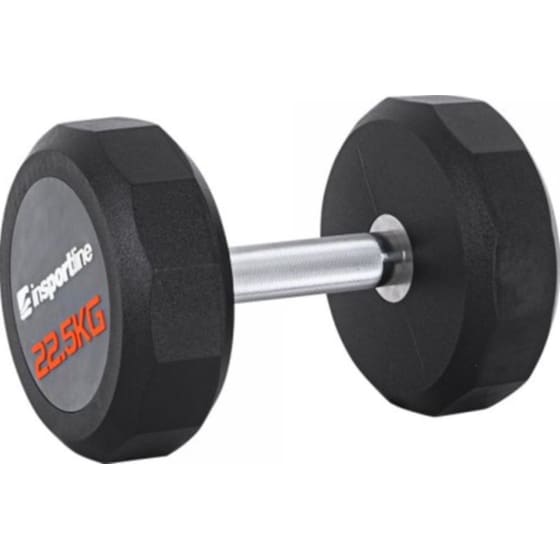 Βαράκι Πολυγωνικό 22.5kg InSPORTline Profi CPU INS-21668 από Ατσάλι & TPU - Μαύρο image 0