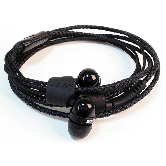 Handsfree Ακουστικά Wraps Premium Leather Μαύρα image 0