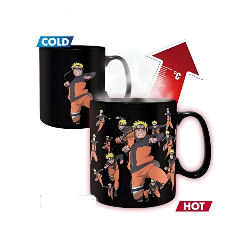ABYSSE CORP Κούπα Abysse Corp Naruto Shippuden Κεραμική 460 ml - Μαύρο