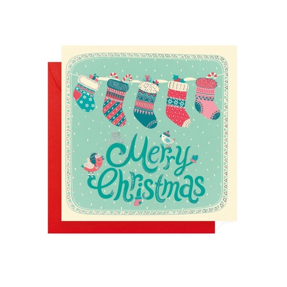 Χριστουγεννιάτικη Κάρτα Legami Κάλτσες image 1
