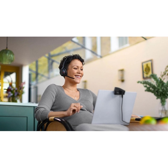 Ασύρματα Ακουστικά Κεφαλής Jabra Evolve2 65 MS Stereo με Μικρόφωνο - Μαύρα image 7