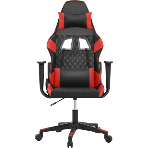 Καρέκλα Gaming VIDAXL 345512 από Τεχνητό Δέρμα - Μαύρο image 1
