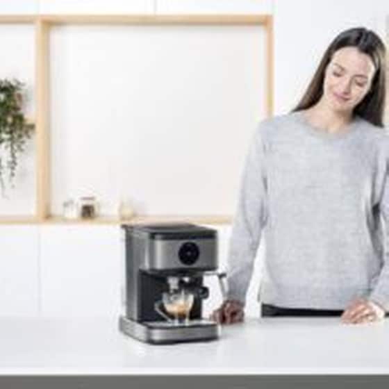 BLACK & DECKER BXCO850E 20bar Mηχανή Espresso Γκρι image 6