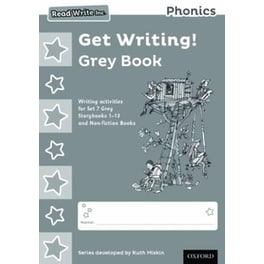 Read Write Inc. Phonics: Get Writing! Grey Book Pack of 10