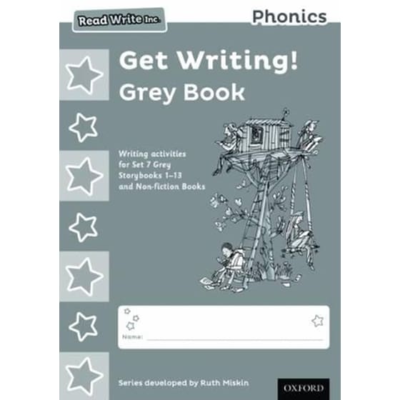 Read Write Inc. Phonics: Get Writing! Grey Book Pack of 10 image 0