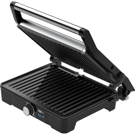 Τοστιέρα - Γκριλιέρα ΑΕΝΟ EG2 2000 W - Μαύρο image 1