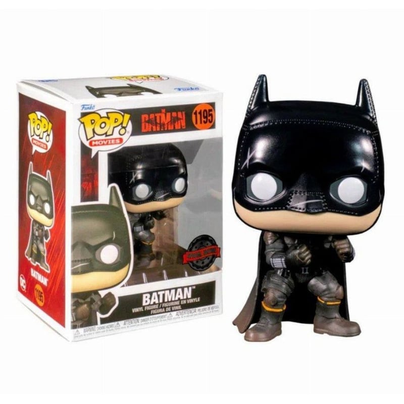 FUNKO Funko Pop! Movies - The Batman - Batman (Battle Damaged) #1195