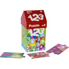 Παιδικό Παζλ Apli Kids Οι Αριθμοί (30 Κομμάτια)