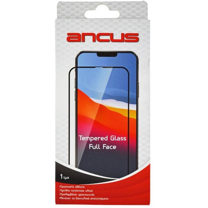Προστατευτικό οθόνης Poco M4 Pro 5G - Ancus Tempered Glass Full Face Resistant Flex 9Η