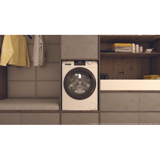 HAIER HW110-BP14929A-S 11 kg 1.400 Στροφές Λευκό Πλυντήριο Ρούχων image 8