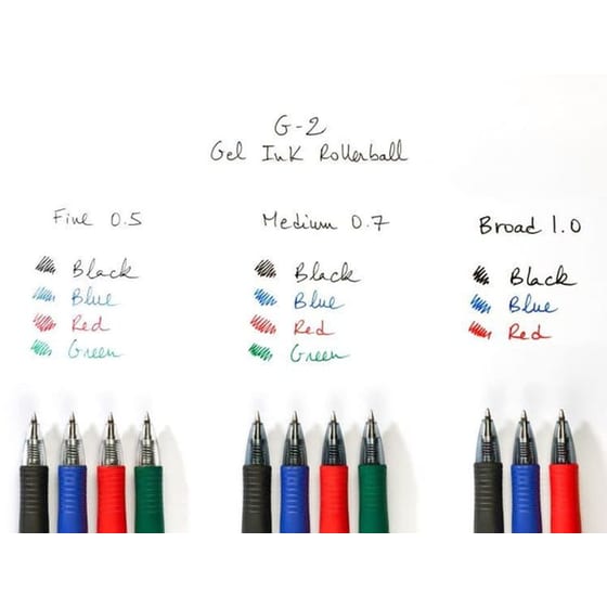 Στυλό&nbsp;Gel&nbsp;Pilot&nbsp;G-2&nbsp;Red&nbsp;1.0mm image 1