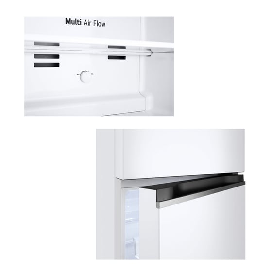 LG GTBV22SWGKD Total No Frost 217 Lt - Λευκό Δίπορτο Ψυγείο image 11