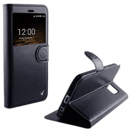 Θήκη Samsung Galaxy J1 2016 - Volte-Tel View Leather TPU - Black