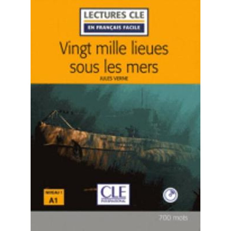 20 000 lieues sous les mers - Livre + CD MP3