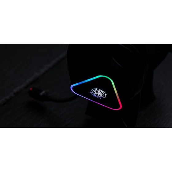 Zeroground Akechi Pro Gaming Ενσύρματα Ακουστικά USB με RGB Φωτισμό - Μαύρα image 5