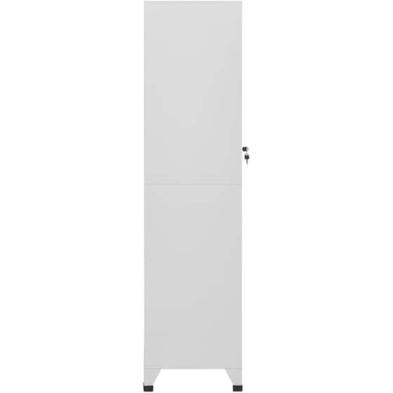 Φοριαμός VidaXL Μεταλλικός 38x45x180 cm - Λευκό image 4