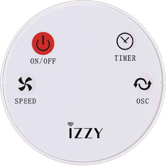 IZZY IZ-9086 Ανεμιστήρας Δαπέδου 25 W 40 cm image 5