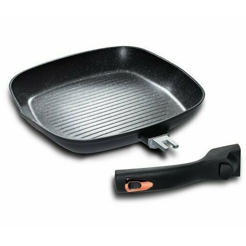 Αντικολλητικό Τηγάνι BERLINGER HAUS BH-1953 28 cm Μαύρο