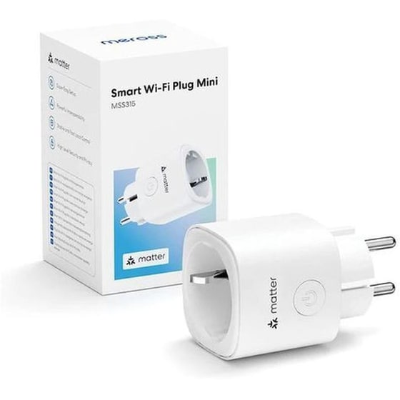 Έξυπνη πρίζα ρεύματος Meross MSS315MA-EU με Wi-Fi image 1