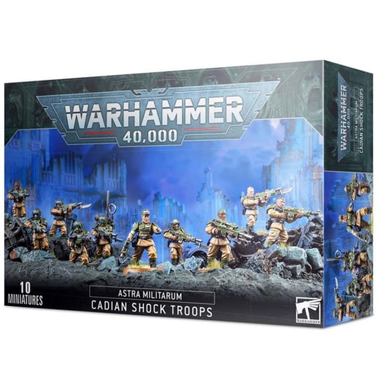 Astra Militarum: Cadian Shock Troops Warhammer 40k GAMES WORKSHOP image 0