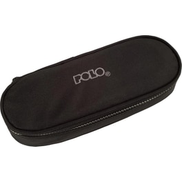 Κασετίνα Οβάλ Polo Box Μαύρη