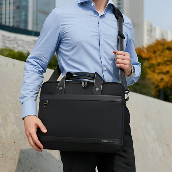 Τσάντα Laptop Arctic Hunter GW00022 15.6" Αδιάβροχη - Μαύρο image 5