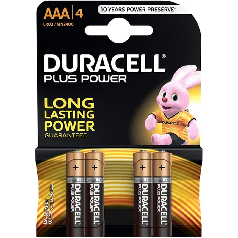 Duracell Αλκαλικές Μπαταρίες AAA 1.5V 4τμχ (DAAALR03MN24004) (DURDAAALR03MN24004)