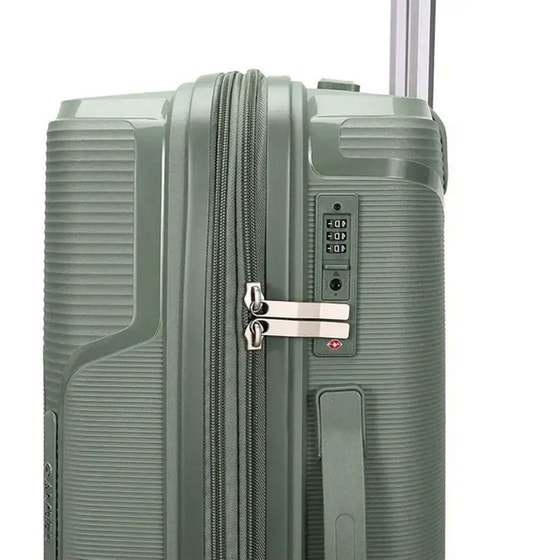 Σετ Βαλίτσες&nbsp;Amber&nbsp;Λαδί image 7