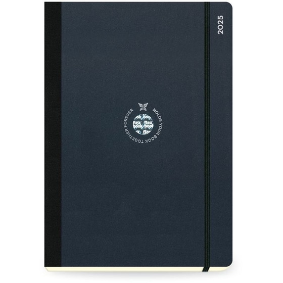 Ημερολόγιο Ημερήσιο The Writing Fields 2025 Flex Global Μαύρο 16.6x23.8cm image 0