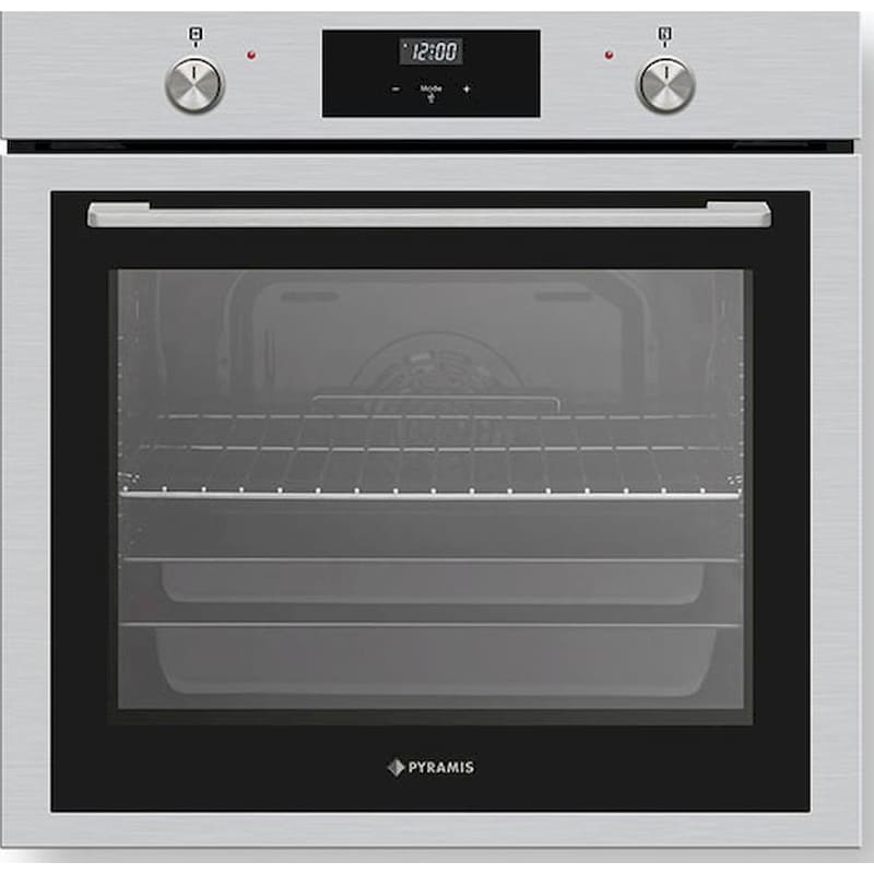 PYRAMIS PYRAMIS PO78042009PIX 78 Lt Inox Εντοιχιζόμενος Φούρνος Άνω Πάγκου