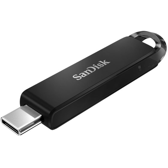 Sandisk Ultra 64GB USB 3.1 Stick με σύνδεση USB-C Μαύρο image 1